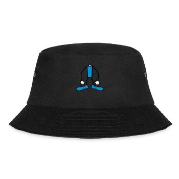 standing body without head clipart cartoon cartoon - Bucket Hat - black - Front - Lela (165cm)