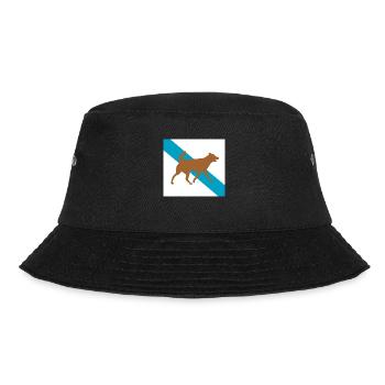 Dog Hund - Bucket Hat - Schwarz - Vorne - Lela (165cm)