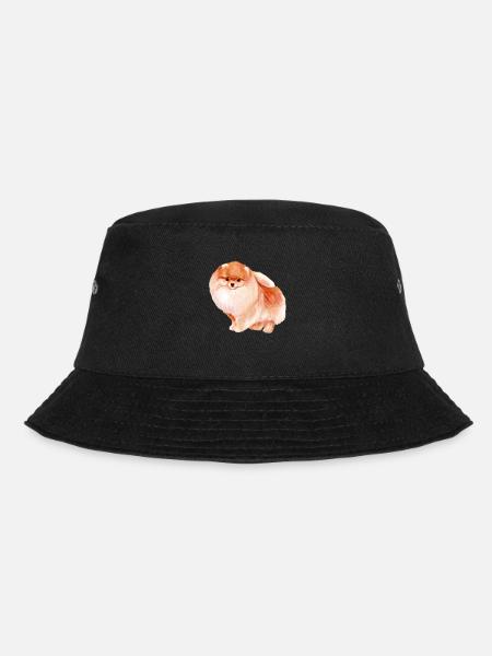 Pomeranian - Bucket Hat - black