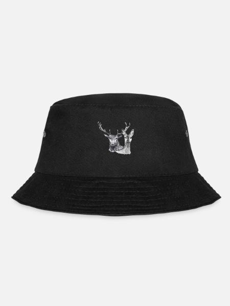 Cerfs et biches - Bob - noir