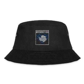 Antarktis - Bucket Hat - Schwarz - Vorne - Lela (165cm)