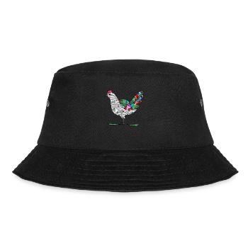 Hen - Bucket Hat - black - Front - Lela (165cm)