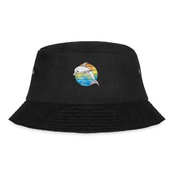 Dolphin - Bucket Hat - black - Front - Lela (165cm)