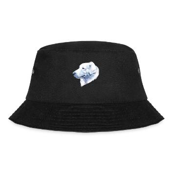 Slowenischer Cuvac Hundebesitzer Hundeliebhaber - Bucket Hat - Schwarz - Vorne - Lela (165cm)