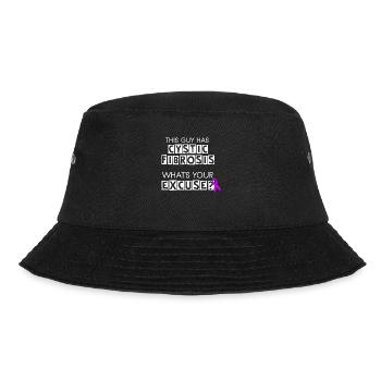 This Guy Has Cystic Fibrosis - Bucket Hat - black - Front - Lela (165cm)