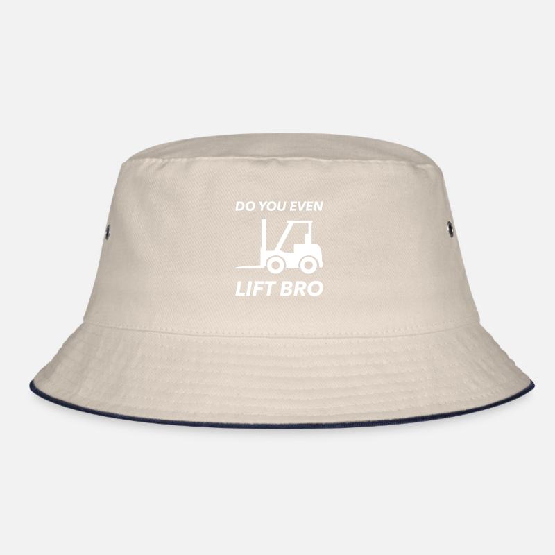 Stapler Spruch Gabelstapler Geschenk Lagerist Bucket Hat