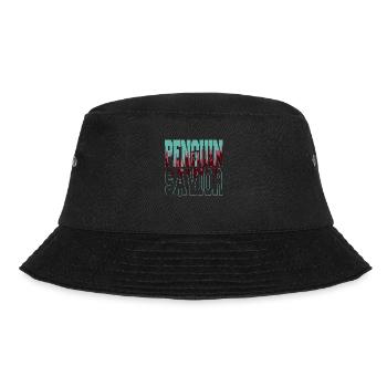 aotearoa animal rights awareness king penguin - Bucket Hat - Schwarz - Vorne - Lela (165cm)