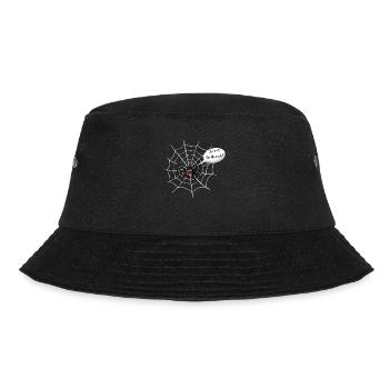 spinne - Bucket Hat - Schwarz - Vorne - Lela (165cm)