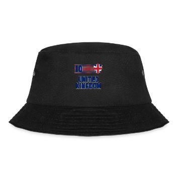 Great Britain Football Team - Bucket Hat - black - Front - Lela (165cm)