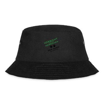 Dog Hund - Bucket Hat - Schwarz - Vorne - Lela (165cm)