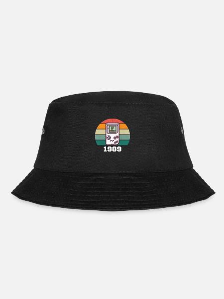 RETRO GAMER 1989 - Bucket Hat - Schwarz