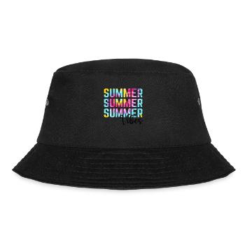Summer - Bucket Hat - Schwarz - Vorne - Lela (165cm)