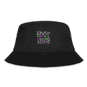 present idea bday gift idea geek - Bucket Hat - Schwarz - Vorne - Lela (165cm)