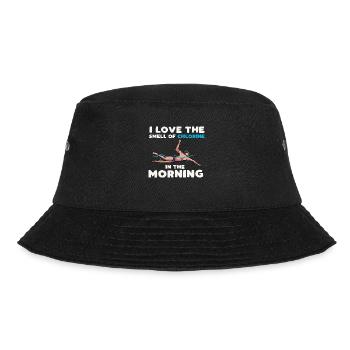 J’adore l’odeur du chlore le matin Design - Bob - noir - Devant - Lela (165cm)