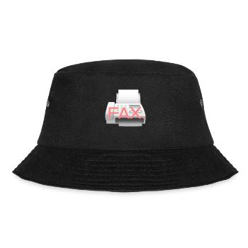 Fax Icon - Bucket Hat - black - Front - Lela (165cm)