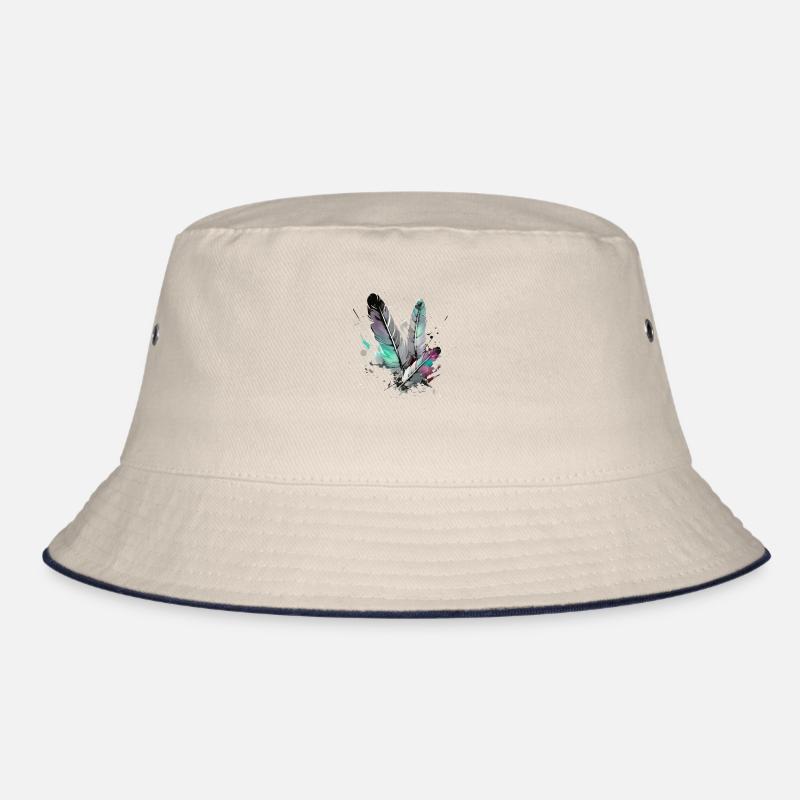 Feathers Bucket Hat