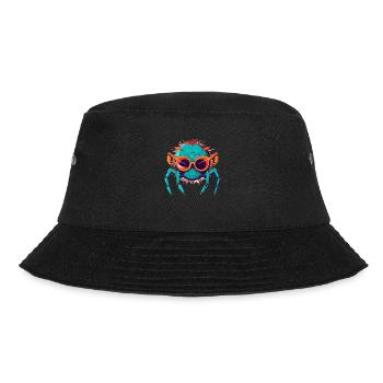 Kraken the spider - Bucket Hat - black - Front - Lela (165cm)