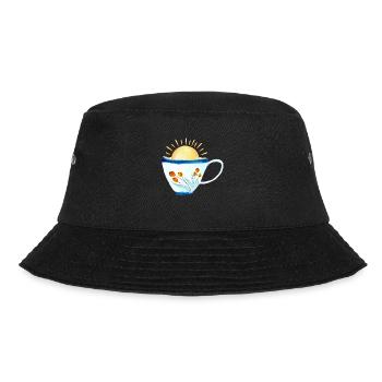Cup of Sunshine Gift Idea Coffee Lovers - Bucket Hat - black - Front - Lela (165cm)