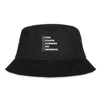 Schullehrerin Lehrerin - Bucket Hat - Schwarz - Vorne - Lela (165cm)