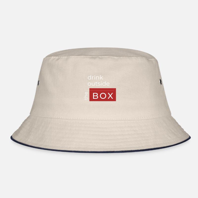 Drink outside the box Bucket Hat