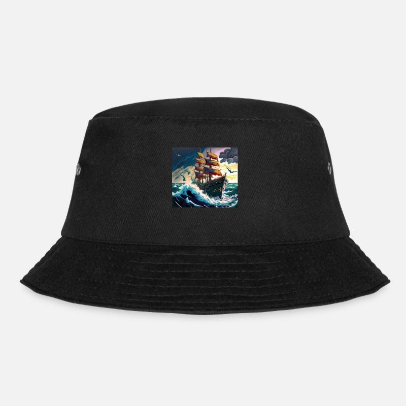 Tempestuous Voyage - Bucket Hat - Schwarz