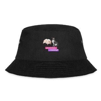 Sheep herd mom - Bucket Hat - black - Front - Lela (165cm)