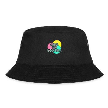 Live to travel - Bucket Hat - black - Front - Lela (165cm)