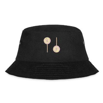 lollipop 2 - Bucket Hat - Schwarz - Vorne - Lela (165cm)