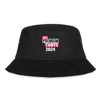Werdende Tante 2024 - Bucket Hat - Schwarz - Vorne - Lela (165cm)