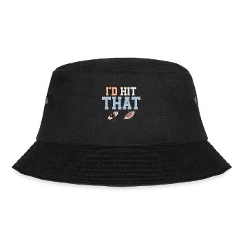 I'd Hit That Trapshooting ClaySkeet Shooting - Bucket Hat - Schwarz - Vorne - Lela (165cm)