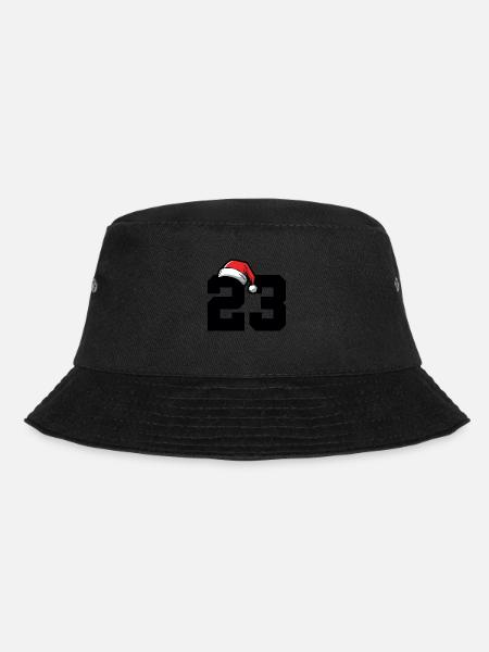 23 Zahl Weihnachten - Bucket Hat - Schwarz