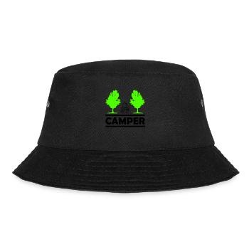 camper - Bucket Hat - Schwarz - Vorne - Lela (165cm)