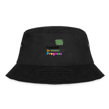 Teacher In progress Perfect Gift - Bucket Hat - black - Front - Lela (165cm)
