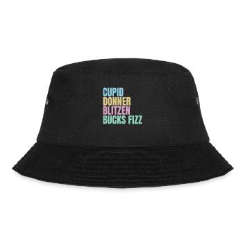 Funny Christmas - Bucket Hat - black - Front - Lela (165cm)