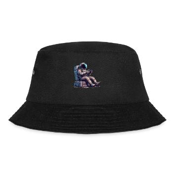 Astronaut Playing Console with Controller - Bucket Hat - black - Front - Lela (165cm)