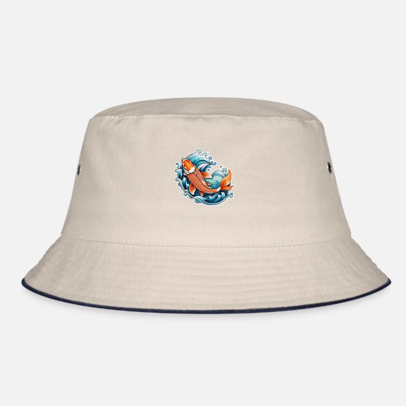 Koi Carp - Japanese Fish Bucket Hat