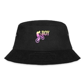bike bicycle cycle lifestyle healthy transport - Bucket Hat - black - Front - Lela (165cm)
