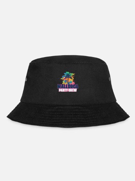 Mallorca Party Crew Urlaub - Bucket Hat - Schwarz