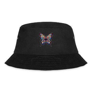 Butterfly - Bucket Hat - black - Front - Lela (165cm)