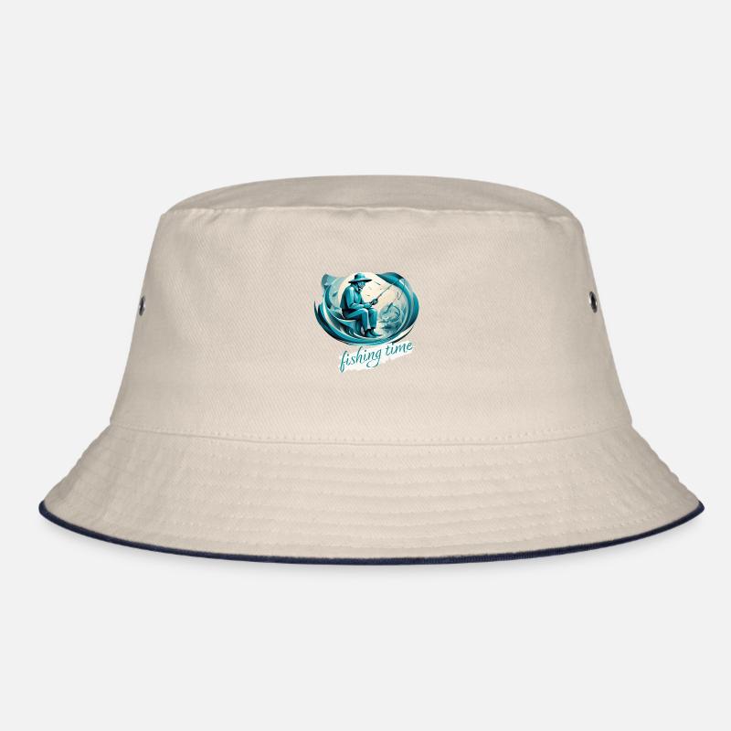 fishing time Bucket Hat