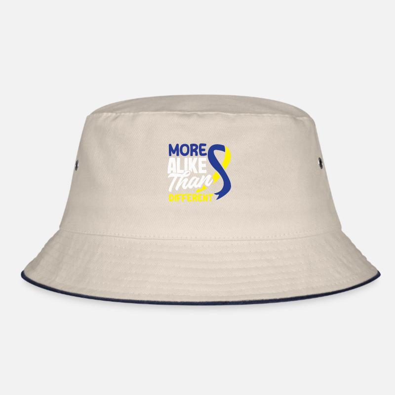 Love Doesn't Count Chromosomes Down Syndrome Bucket Hat