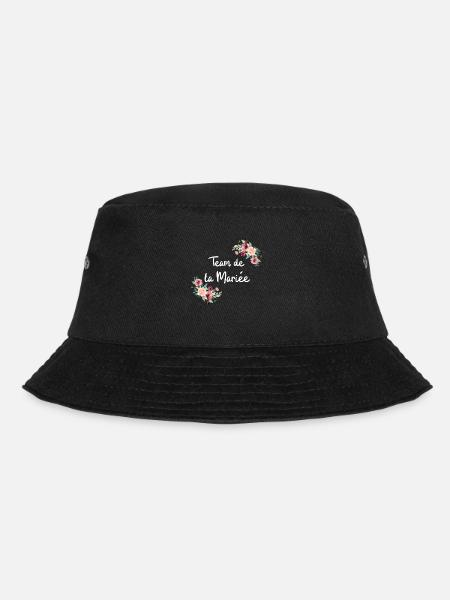 Team de la mariée fleurs - Bob - noir