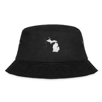 Michigan (United States) | real volleyball | Map Sct - Bucket Hat - black - Front - Lela (165cm)