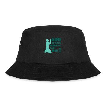 god answers - Bucket Hat - Schwarz - Vorne - Lela (165cm)