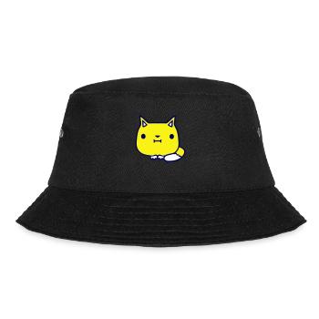 chat mignon a l’air heureux souriant chaton amusant - Bob - noir - Devant - Lela (165cm)