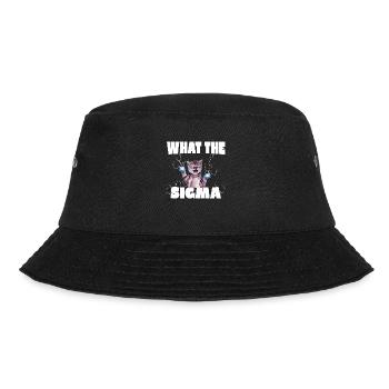 Ähm Was Der Sigma Bro - Bucket Hat - Schwarz - Vorne - Lela (165cm)