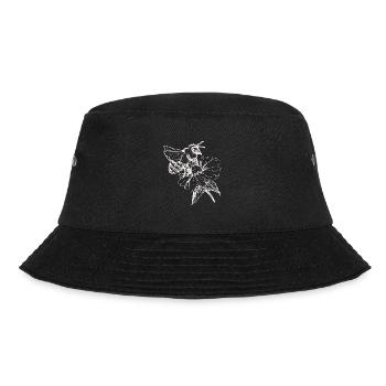 Bee Wasp Bumblebee Beekeeper Nature Conservation Environment Organic - Bucket Hat - black - Front - Lela (165cm)