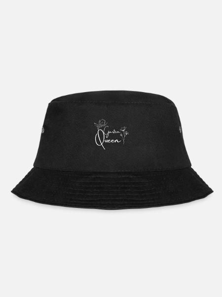 Garten Queen - Bucket Hat - Schwarz
