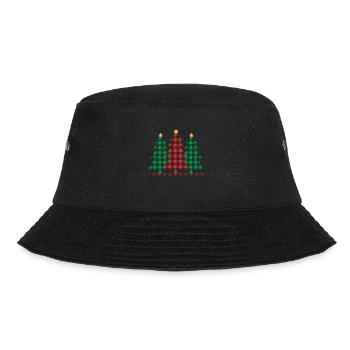 Christmas Tree Christmas Tree Christmas - Bucket Hat - black - Front - Lela (165cm)