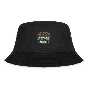 Weihnachtsmann Weihnachten Hässliche Weihnachten - Bucket Hat - Schwarz - Vorne - Lela (165cm)